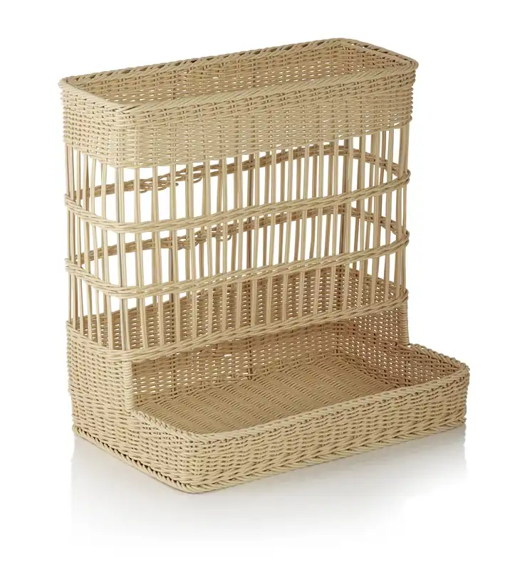 Broodjesopslag WEAVER PRO systeemkorven, 60 x 49 x 60,5 cm, lichtbeige, polypropyleen Beperkt Aanbod