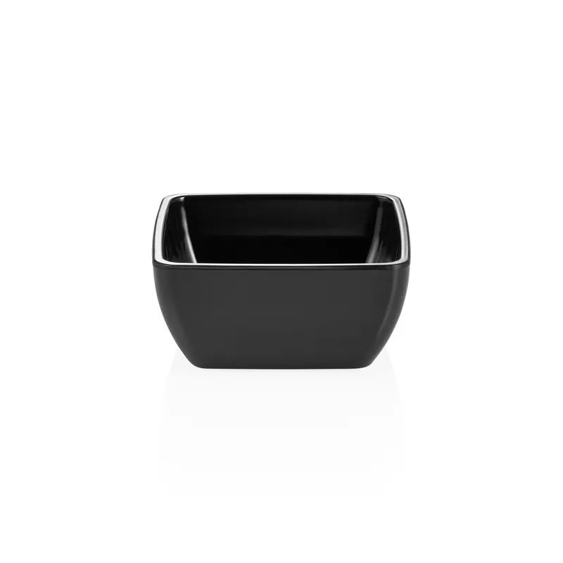 Koop Online Schaal DAY & NIGHT, 13 x 13 x 6 cm, zwart, melamine