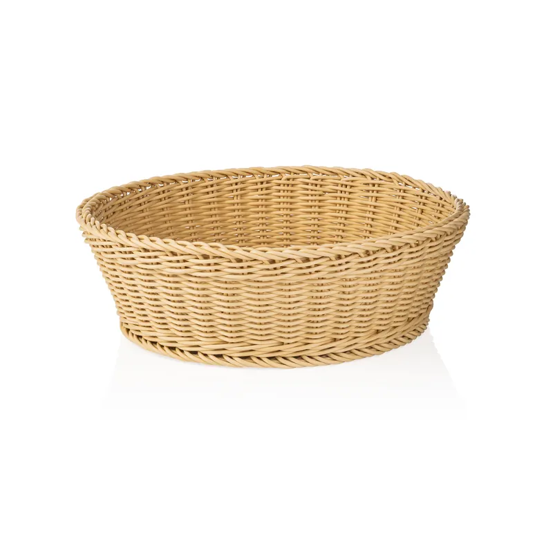 Mand WEAVER PRO systeemkorven, Ø 42 cm, hoogte 12 cm, lichtbeige, polypropyleen Beperkt Aanbod