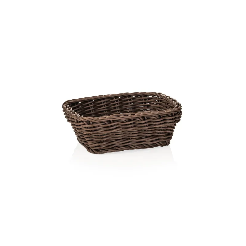 Weekendaanbieding Mand WEAVER PRO Tafelmanden, 19 x 13 x 6 cm, bruin, polypropyleen