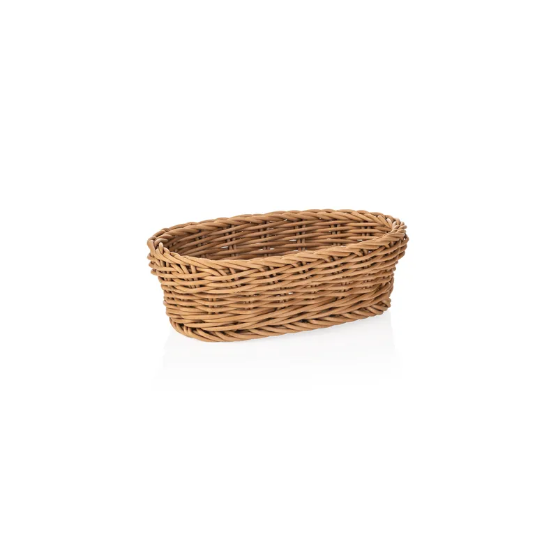 Mand WEAVER PRO tafelmanden, 19 x 12 x 6 cm, ovaal, beige, polypropyleen Aanbieding
