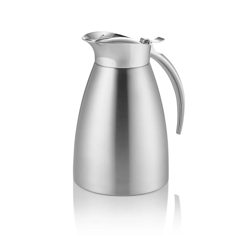 Isolatiekaraf, 1 ltr., Ø 12,5 cm, Hoogte 20,5 cm, roestvrij staal 18/8 Koop Online