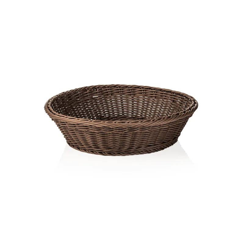 Superprijs Korf WEAVER PRO systeemkorven, Ø 37 cm, hoogte 9 cm, bruin, polypropyleen