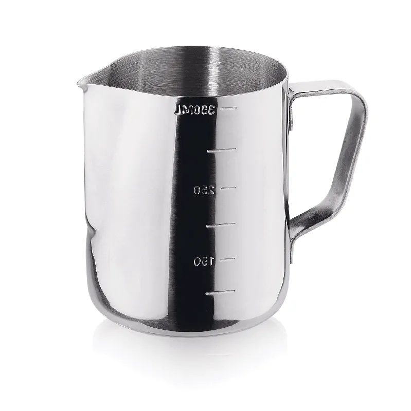 Gieter, 0,6 l, Ø 7,5 cm, hoogte 11 cm, dubbelzijdige schaalverdeling, chroom-nikkelstaal Exclusieve Aanbieding