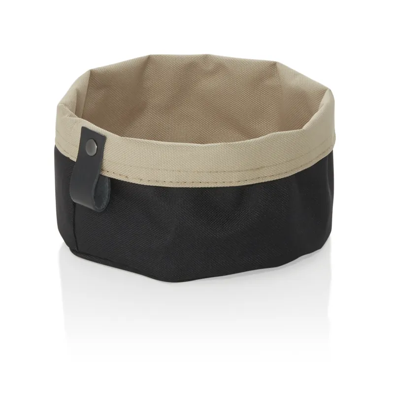 Broodtas FLIP TETRON, Ø 17 cm, hoogte 11 cm, lichtgrijs/licht khaki, Tetron Nu Kopen