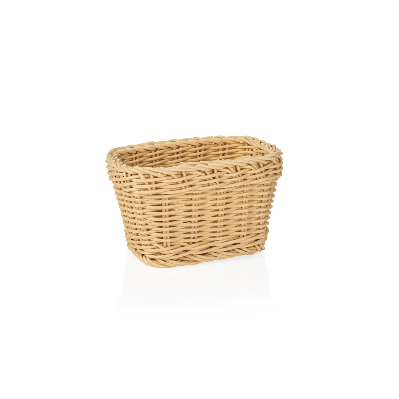 Beperkte Voorraad Mand WEAVER PRO bureaumanden, 17 x 11 x 9 cm, lichtbeige, polypropyleen