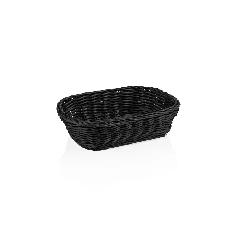 Koopje Mand WEAVER PRO tafelmanden, 26,5 x 19 x 7 cm, zwart, polypropyleen