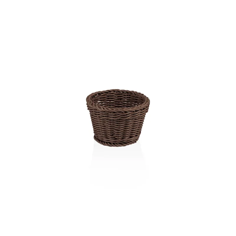 korf WEAVER PRO tafelkorven, Ø 13 cm, hoogte 10 cm, ovaal, bruin, polypropyleen Finale Uitverkoop
