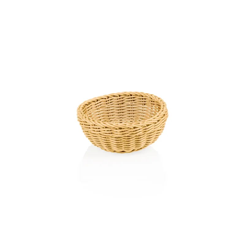 korf WEAVER PRO tafelkorven, Ø 20 cm, hoogte 8 cm, licht beige, polypropyleen Weekendaanbieding