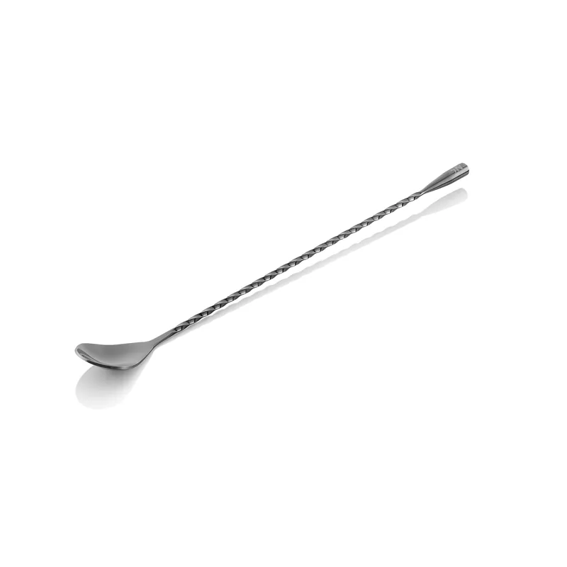 Barlepel Gedraaide Klassieker NOCTURN, 30 cm, gunmetalen, chroom-nikkelstaal 18/8 Gratis Retour