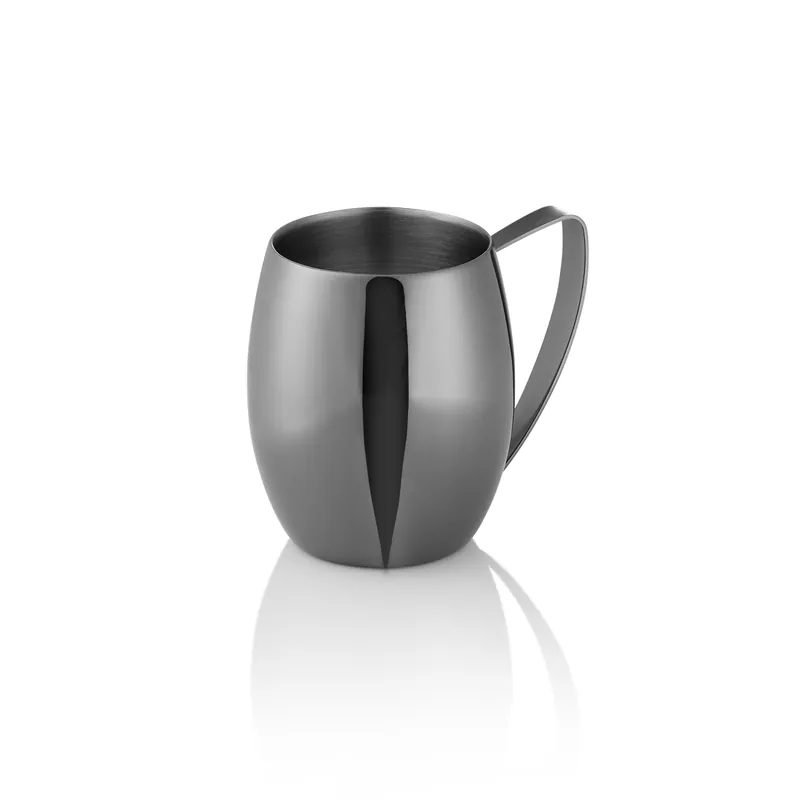 Weekendaanbieding Moscow Mule NOCTURN, 0,38 ltr., Ø 10 cm, Hoogte 11,5 cm, kanonmetaal, dubbelwandig, roestvrij staal 18/8