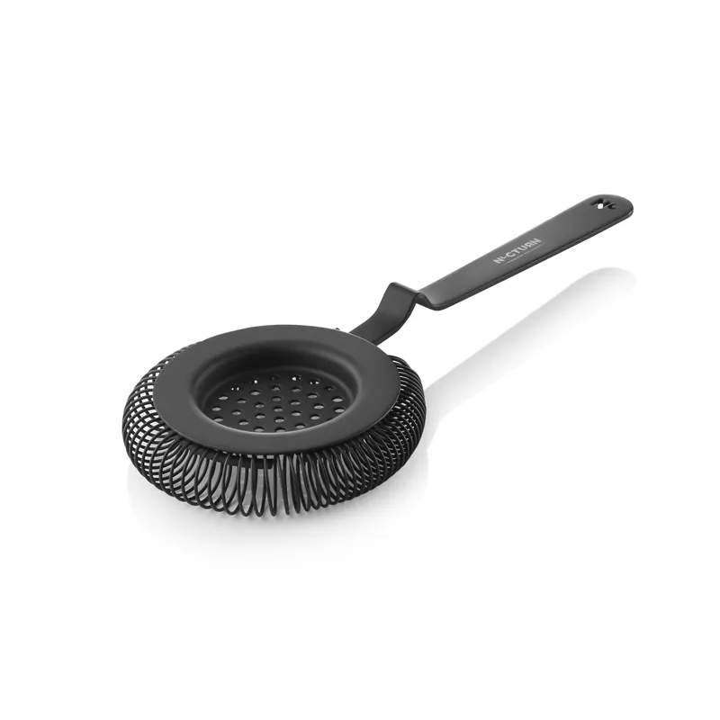 Hete Deal Barzeef NOCTURN met veer, Ø 8,5 cm, 20,5 cm, zwart mat, roestvrij staal 18/8