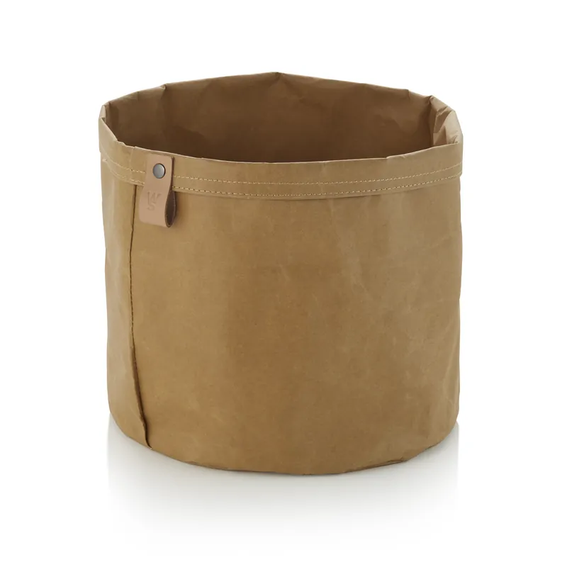 Aanbieding Broodtasje CRAFT & CRUMBLE, Ø 24 cm, hoogte 24 cm, khaki, kraftpapier