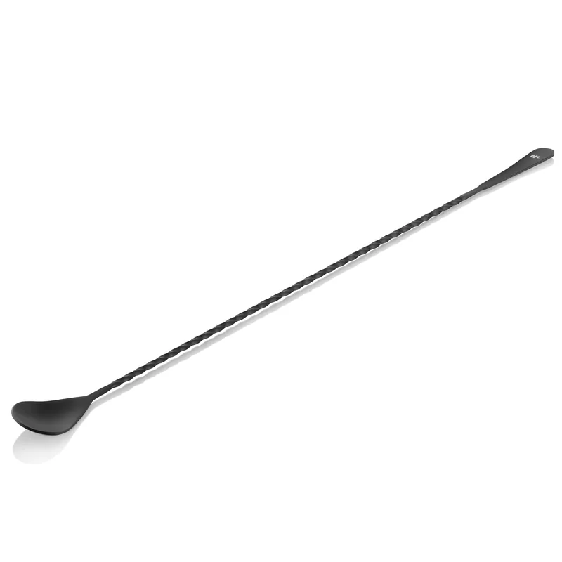 Korting Barlepel Japanse stijl NOCTURN, 40 cm, zwart mat, chroom-nikkelstaal 18/8