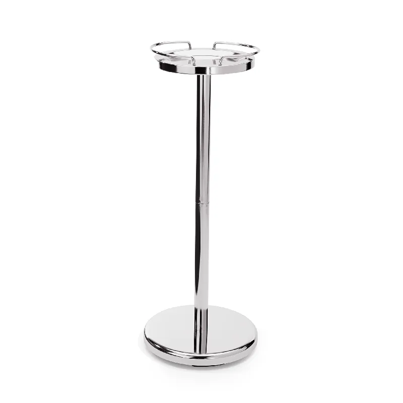 Populair Standaard voor wijn-/sektkoeler, Ø 14 cm, hoogte 68 cm, verchroomd