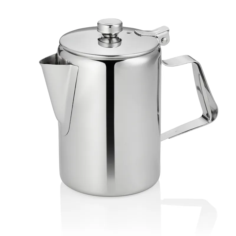 Goedkoop Koffiekan, 0,6 liter, Ø 8 cm, Hoogte 14 cm, chroom-nikkelstaal