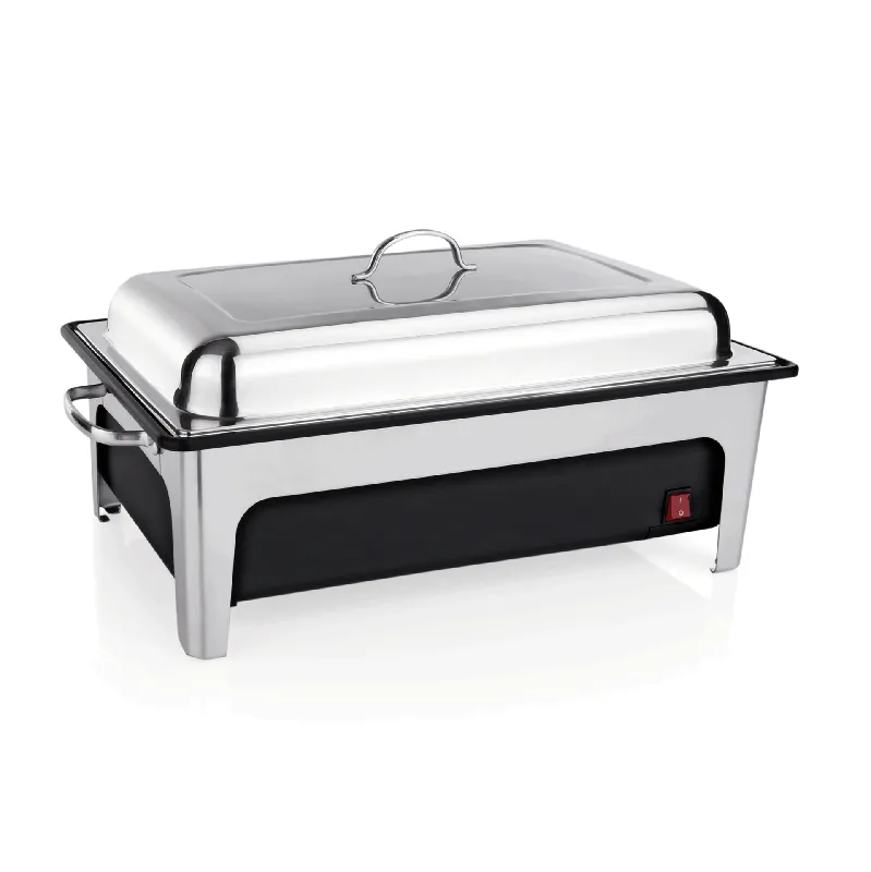 Elektrische chafing dish GN 1/1, 64 x 35 x 26 cm, polypropyleen, chroom-nikkelstaal Speciale Aanbieding