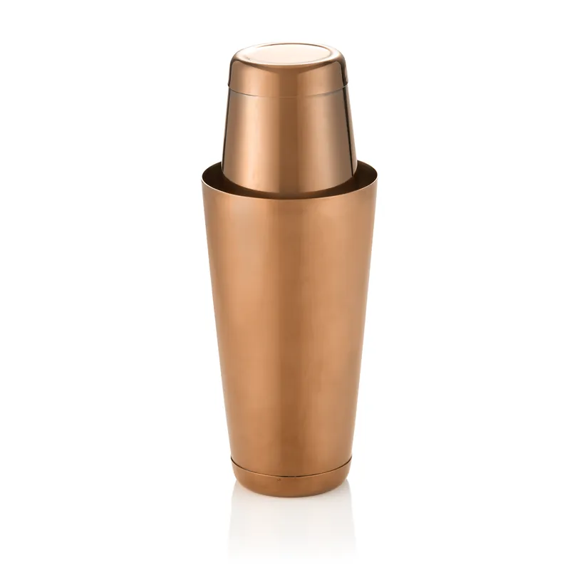 Shaker Tin Tin, 0,4/0,75 ltr., Ø 8,5/9,5 cm, brons, chroom-nikkelstaal, PVD-coating Speciale Aanbieding
