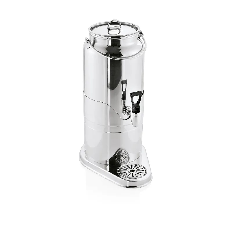 Nieuw melkdispenser, 8 liter, 25 x 35,5 x 49 cm, chroom-nikkelstaal