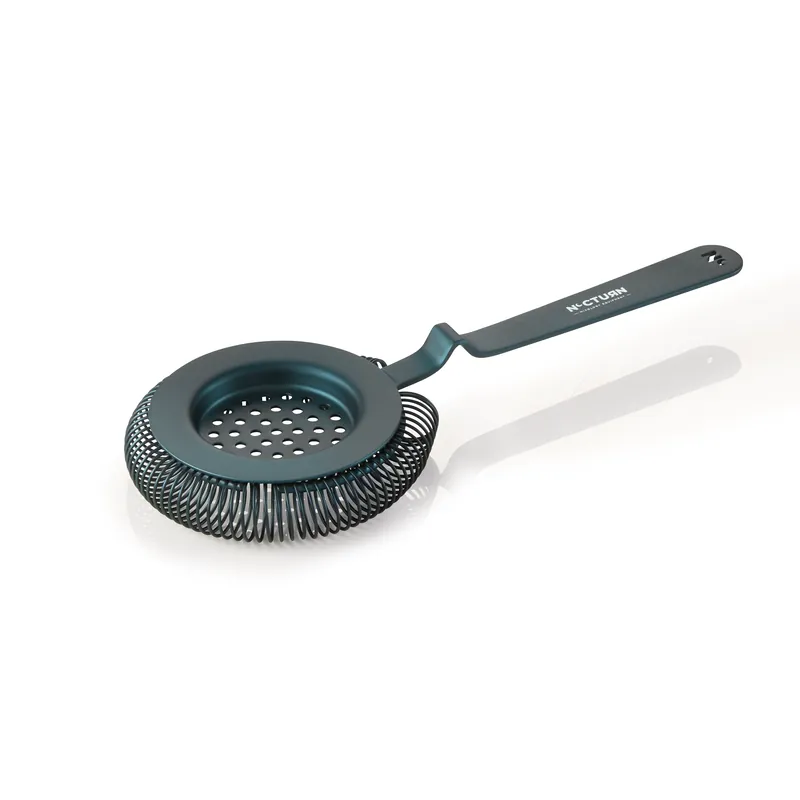 Alleen Vandaag Barzeef NOCTURN met veer, Ø 8,5 cm, 20,5 cm, mat blauw, roestvrij staal 18/8