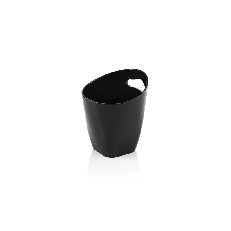 Premium fleskoeler, Ø 9,5 cm, hoogte 11 cm, 0,4 ltr., zwart