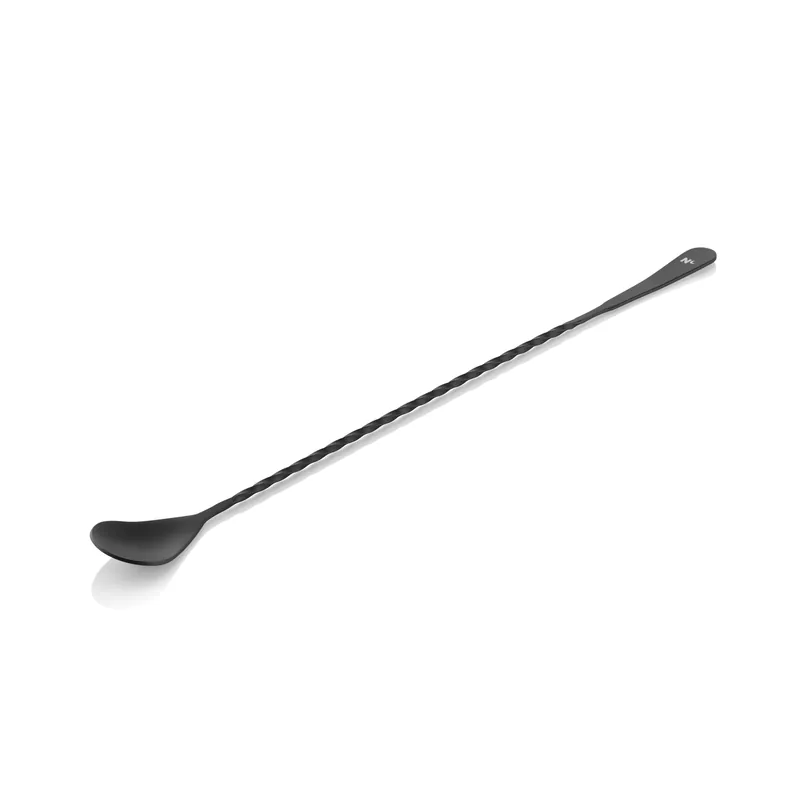 Seizoensaanbieding Barlepel Japanse stijl NOCTURN, 33,5 cm, zwart mat, chroom-nikkelstaal 18/8