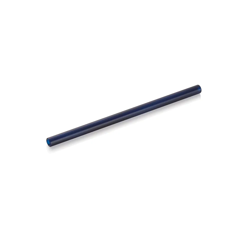 Glazen drinkrietje met borstel Set NOCTURN, 15 cm, Ø 8 mm, blauw, Set van 50 stuks, glas Goedkoop