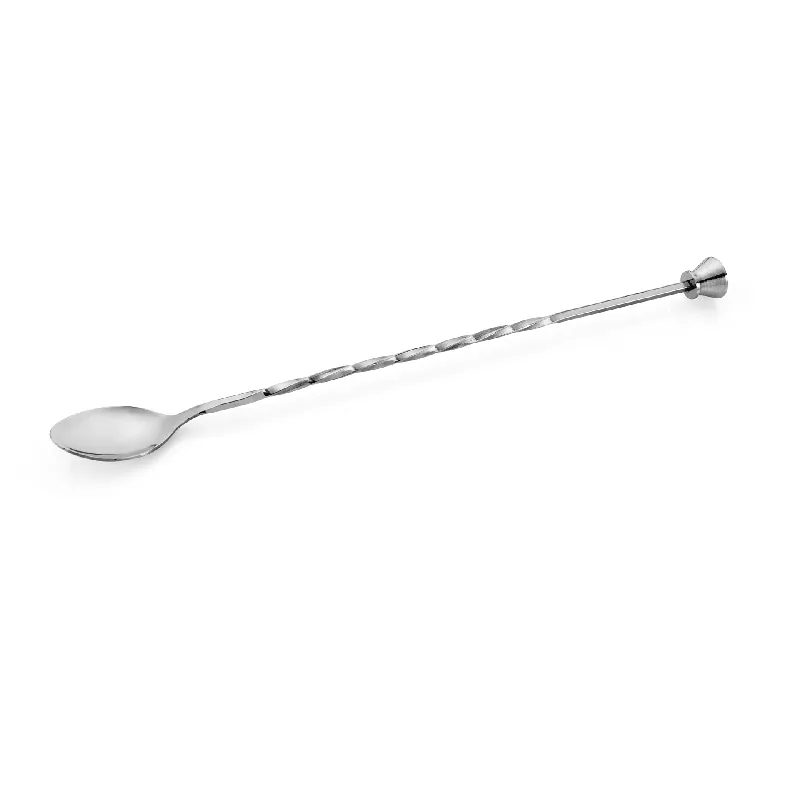 Must-Have barlepel, 28,5 cm, gedraaid, chroom-nikkelstaal