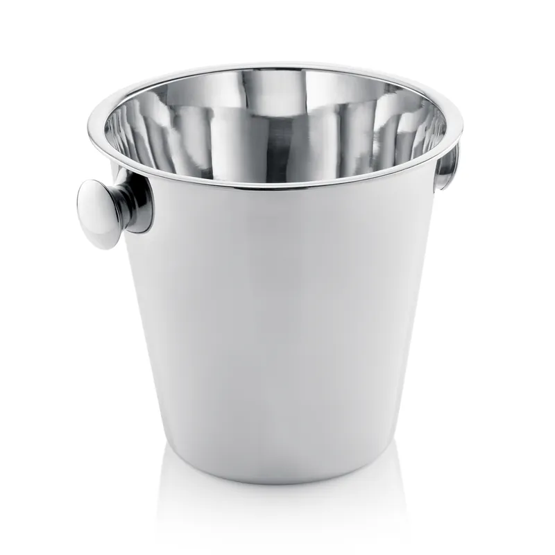 Bestel Nu Wijn-/Sektkoeler, Ø 21,5 cm, hoogte 20 cm, roestvrij staal 18/10