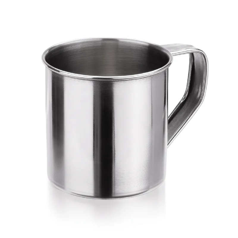 Fabrieksprijs Bekerset, 0,35 liter, Ø 8,5 cm, hoogte 8,5 cm, set van 6 stuks, chroom-nikkelstaal