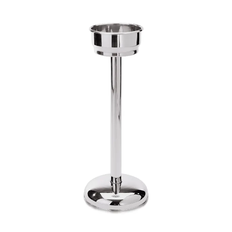 Onderstel voor wijn-/sektkoeler, Ø 15 cm, hoogte 68 cm, chroom-nikkelstaal Op = Op