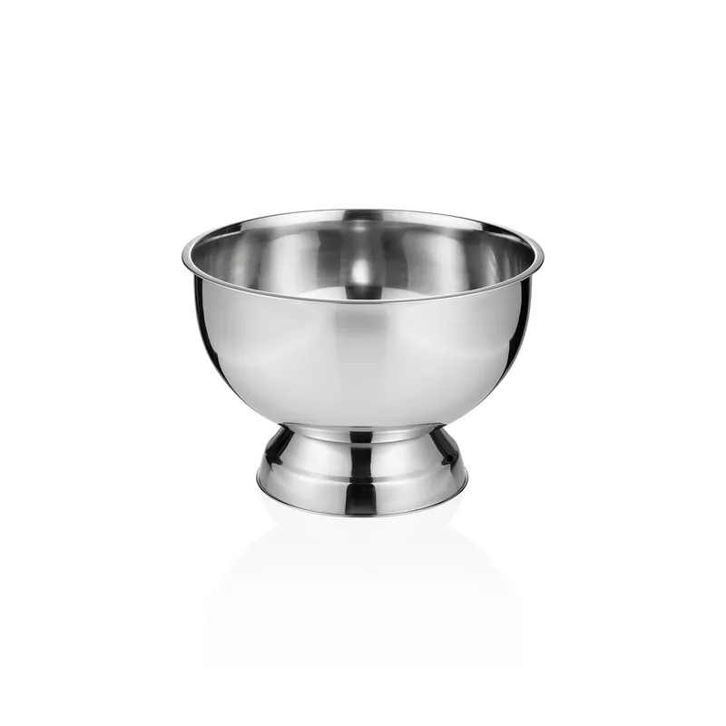 Champagnekoeler, Ø 40 cm, hoogte 27 cm, 15 liter, chroom-nikkelstaal Meest Verkocht