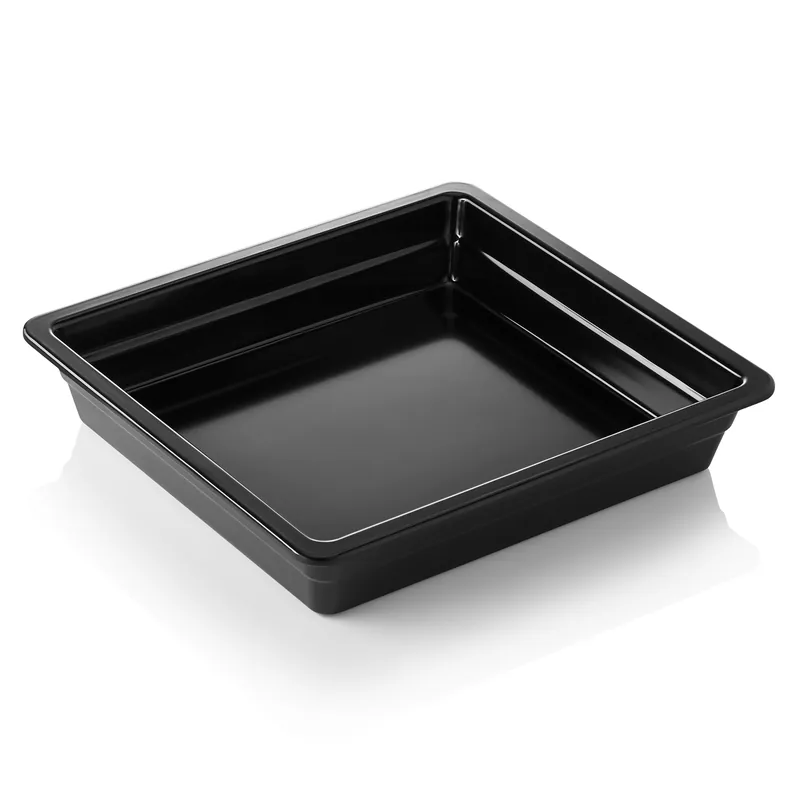 Must-Have GN-container GN 65 ZWART 2/3-065 mm, zwart, melamine