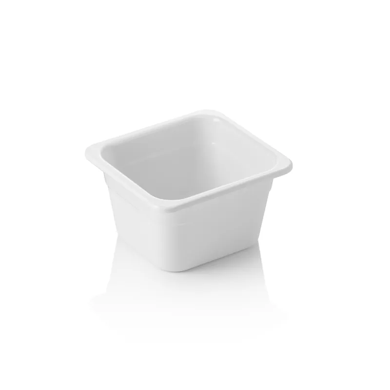 Hete Deal GN-bak GN 65 wit 1/6-100 mm, wit, melamine