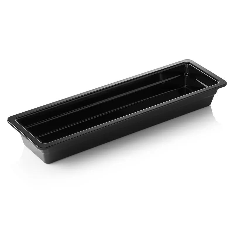 Koopje GN-container GN 65 zwart 2/4-065 mm, zwart, melamine