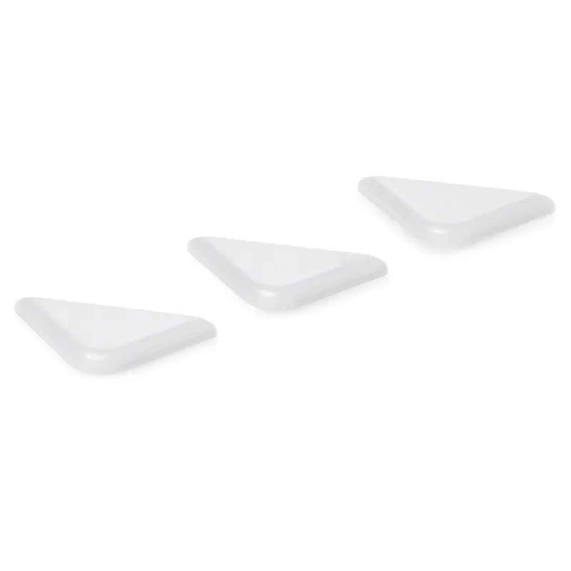 Tijdelijk Beschikbaar HACCP markeerklemmen Set GN 89, wit, set van 50 stuks