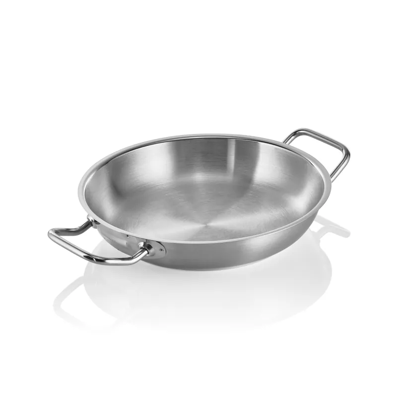 pan kookgerei 21, Ø 24 cm, hoogte 5 cm, roestvrij staal 18/10 Exclusieve Aanbieding
