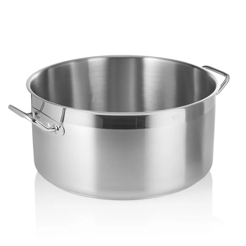 Superprijs Braadpan keukengerei 21, Ø 45 cm, 35 liter, chroom-nikkelstaal 18/10