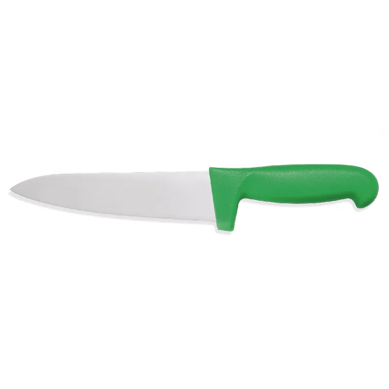 koksmes HACCP-mes, 30 cm, groen, roestvrij staal, kunststof Dagaanbieding