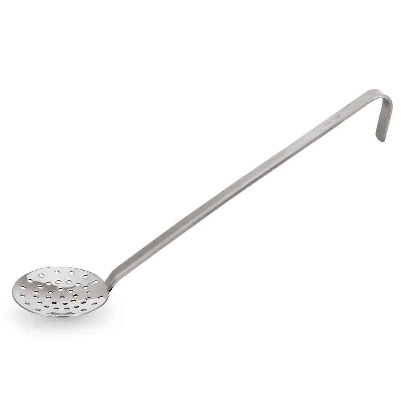 Zeeflepel KEUKENGEREEDSCHAP 2085, Ø 16 cm, 40 cm, Perforatie Ø 4 mm, chroom-nikkelstaal Populair