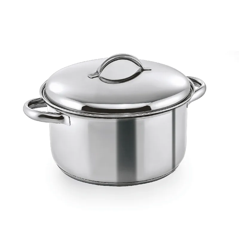 Merkproduct Vleesstoofpot met deksel Kookgerei 19, Ø 20 cm, 3,5 liter, roestvrij staal