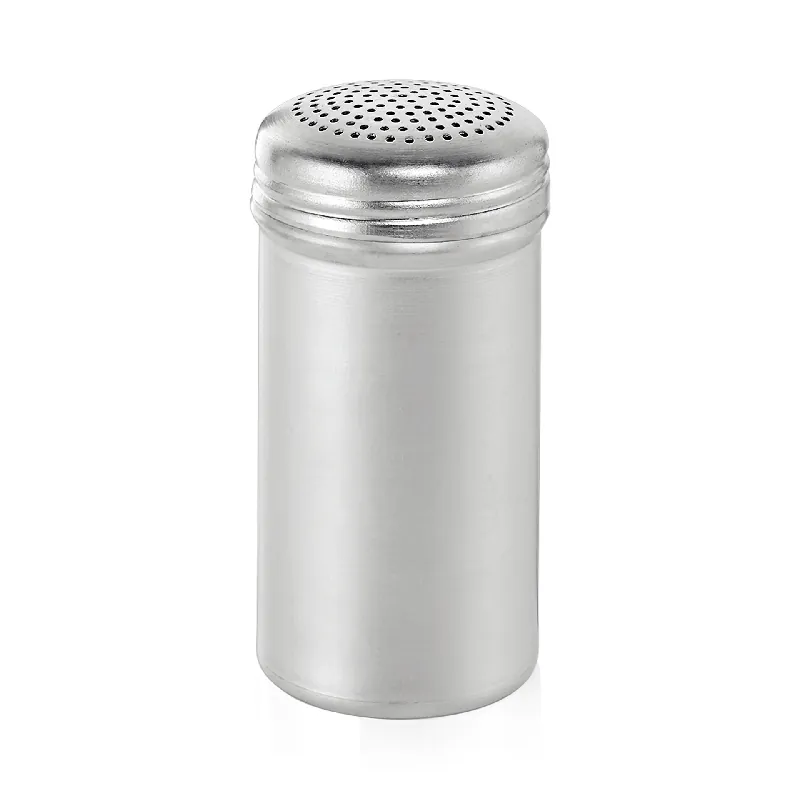 Meest Verkocht Zoutstrooier set, Ø 6,5 cm, Hoogte, 13,5 cm, Set van 6 stuks, aluminium