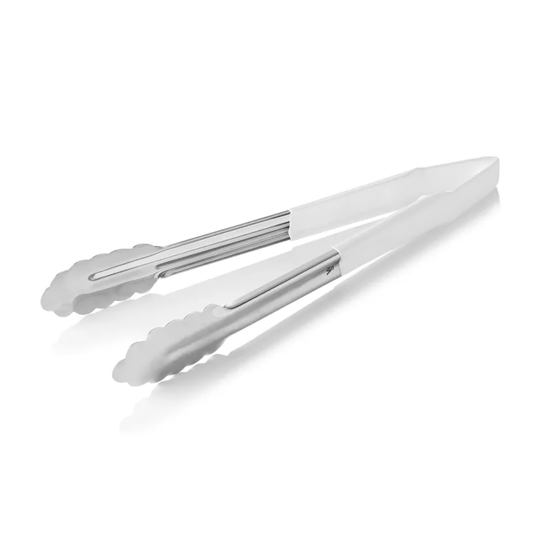 HACCP universele tang, HACCP tangen, 30 cm, wit, roestvrij staal 18/0 Populair