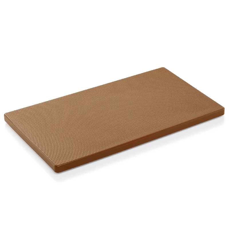 HACCP Snijplank GN 1/1 HACCP Snijplanken, 53 x 32,5 x 2 cm, bruin, polyethyleen Direct Verzonden