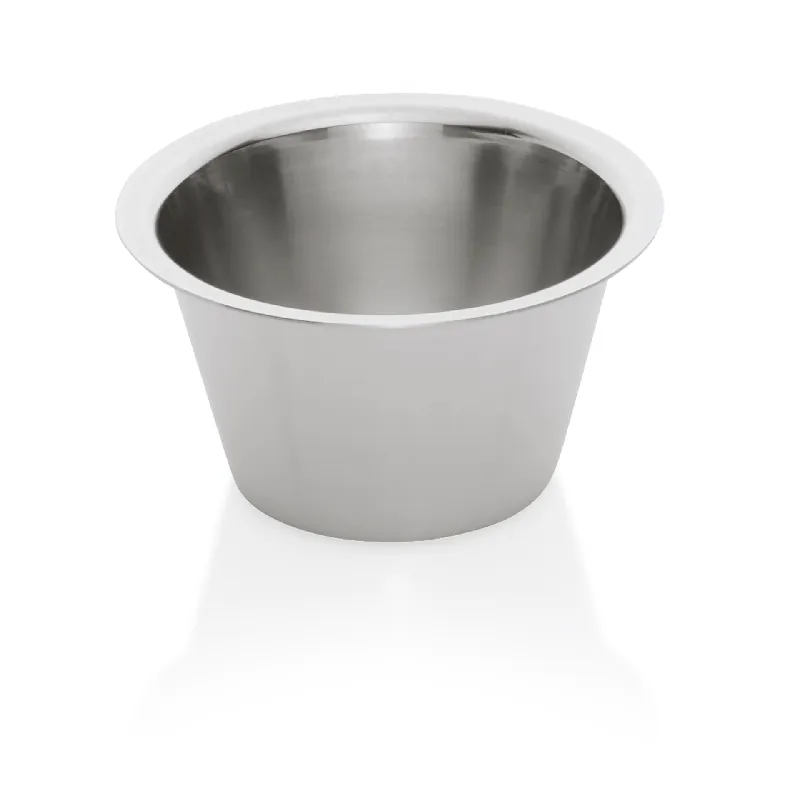 Dariolevormenset, 0,2 liter, Ø 8,8 cm, Set van 12 stuks, chroom-nikkelstaal Superprijs