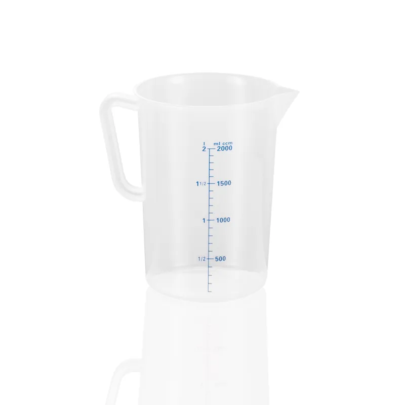 Maatbeker, Ø 14,7 cm, 2 liter, met 100 ml schaalverdeling, polypropyleen Superprijs
