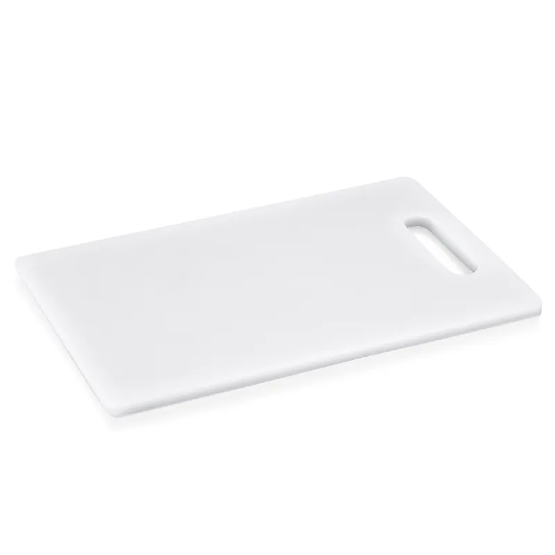 Snijplank met handgreep en gat, 34 x 23 x 1 cm, polypropyleen Populair