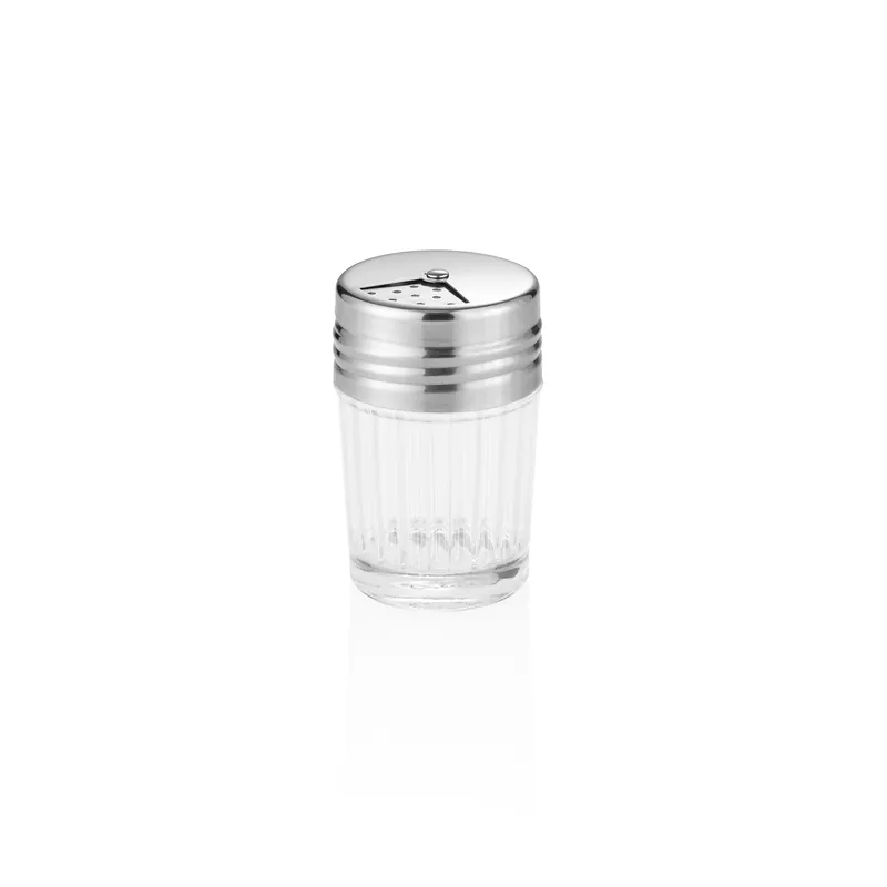 Multi-strooier, Ø 5 cm, hoogte 8 cm, glas, chroom-nikkelstaal 18/8 Alleen Vandaag
