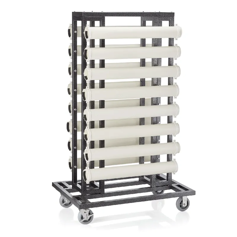 Gereduceerde Prijs Transportwagen voor afgrenzingspalen tot Ø 10 cm, 120 x 80 x 193 cm, staal