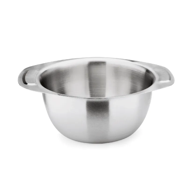 Terrinevorm, Ø 20,5 cm, 3 l, met 2 handgrepen, chroom-nikkelstaal Gratis Retour